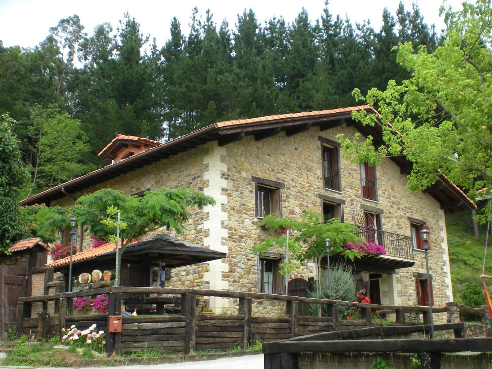 Axpe de Busturia Agroturismo Iturbe المظهر الخارجي الصورة
